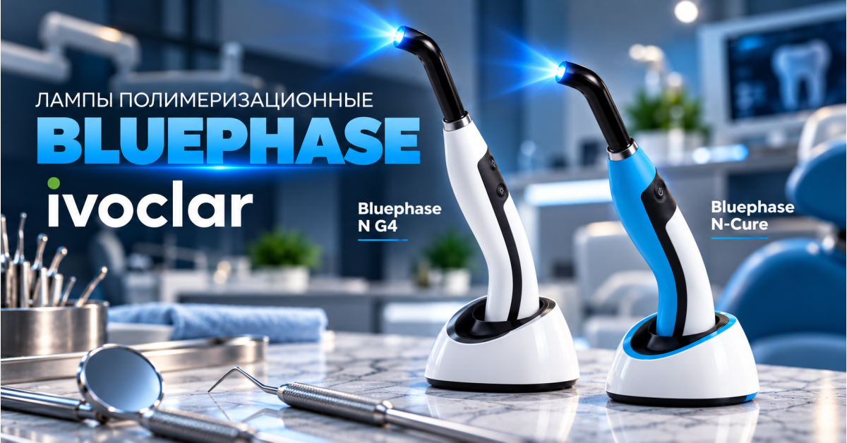 Bluephase от Ivoclar: эффективная световая полимеризация для современной стоматологии