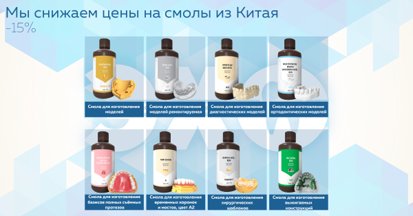 Снижение цен на смолы из Китая - до -15%