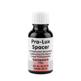 Компенсационный лак Pro-Lux Spacer, AL DENTE, красный, 10 мкм, 20 мл