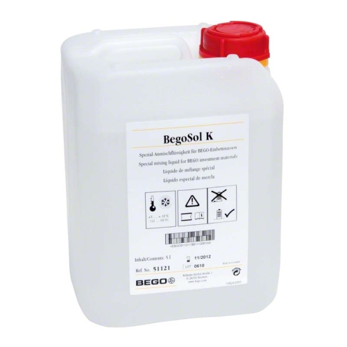 BegoSol® K - жидкость для замешивания паковочных материалов, 5 л.