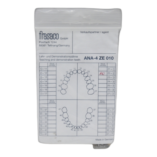Модельные зубы для ANA-4, FRACASO, 10 шт