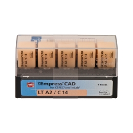 IPS Empress CAD CEREC/inLab LT A2 C14 - блоки из керамики, 5 шт