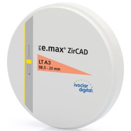 IPS e.max ZirCAD LT A1 98.5-20/1 - диск для фрезерования