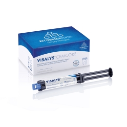 Материал стоматологический композитный, Visalys CemCore Translucent Normal pack с принадлежностями