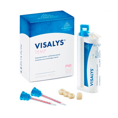 Материал для временных реставраций Visalys Temp A3 Normal pack 1 x 50 ml, 15 mixing tips