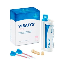 Материал для временных реставраций Visalys Temp BL Normal pack 1 x 50 ml, 15 mixing tips
