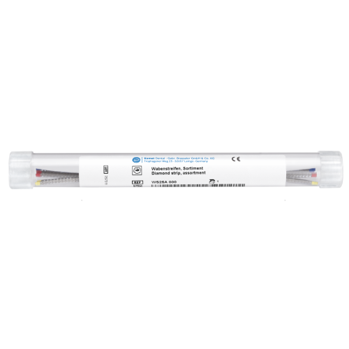 Инструмент стоматологический, штрипсы алмазные, WS25A 000, KOMET, 15 шт