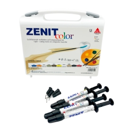 Набор материалов стоматологических композитных светоотверждаемых для художественной реставрации Zenit Color, PRESIDENT DENTAL