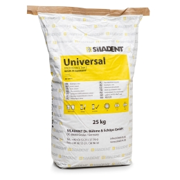 Гипс алебастровый Universal натурально белый, тип 2, SILADENT, 25 кг