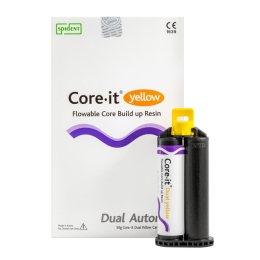 Core it Auto mix — материал композитный фторсодержащий, желтый, 50г х 1 картридж