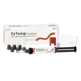 EsTemp Implant — временный композитный цемент для фиксации (8 г х 1шприц)