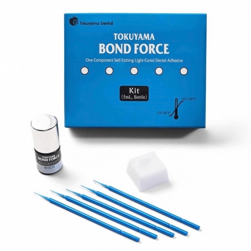 Материал стоматологический композитный, набор Bond Force II Kit, TOKUYAMA, адгезив 5 мл + аппликаторы 25 шт